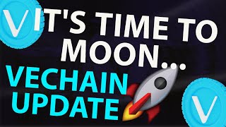 VECHAIN ITS TIME TO MOON  VECHAIN 2 MINUTE UPDATE  VET PRICE PREDICTION  VET ANALYSIS [upl. by Audri]