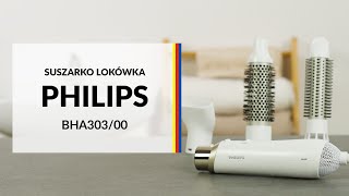 Suszarko lokówka Philips BHA30300 – dane techniczne – RTV EURO AGD [upl. by Brocklin]