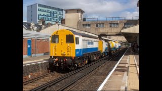 Balfour Beatty 20s 20901 and 20905 on SWML duties working 6J09 [upl. by Llebanna]