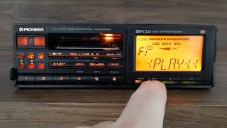 Pioneer KEH9000 RDS  Top radio from 90S [upl. by Culbert]