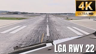 MSFS New York La Guardia  Scenic Cloudy Day Approach [upl. by Mccallum405]