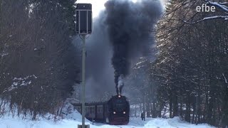 Zauberhafter Winterdampf im sonnigen Harz 02032013 [upl. by Onez38]