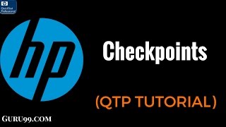 Checkpoints  HP UFT QTP TutoriaL 13 [upl. by Lorrad]