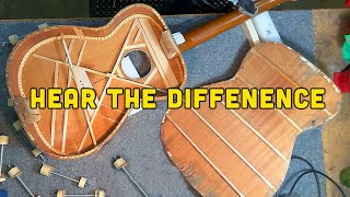 X Brace Conversion  Transforming a Ladder Brace Guitar into a Sonic Marvel [upl. by Notrub882]