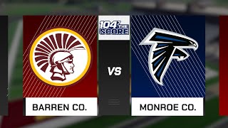 Barren County Trojans VS Monroe County Falcons Football Sept 13 2024 [upl. by Chura]