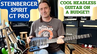 Steinberger Spirit GT Pro  Demo and Review  And A String Break [upl. by Yran]