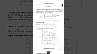 EC3353 ELECTRONIC DEVICES AND CIRCUIT fullwaverectifier full wave rectifier [upl. by Leahcam]