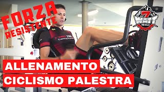 Allenamento ciclismo palestra la forza resistente [upl. by Marika]