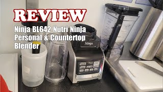 Ninja BL642 Blender 1200W AutoiQ  Review 2024 [upl. by Aitnas933]