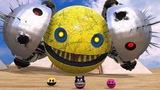 Pacman Adventures Compilation 42  GIANT ROBOT BOSS FIGHT V4 [upl. by Ahtan599]