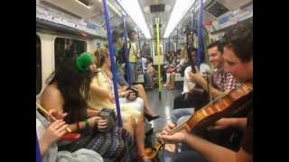 Irish Music on the Piccadilly line [upl. by Repsac]