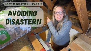 AVOIDING DISASTER  Loft Insulation  Part 2  1960s Home Renovation  S1 Ep4 [upl. by Petronella135]