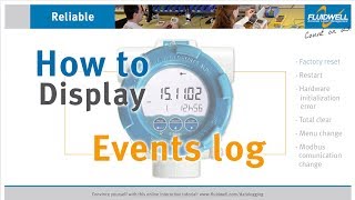 Data logging on the ESeries Display events log tutorial [upl. by Oiramed]