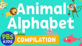 Animal Alphabet Compilation  PBS KIDS [upl. by Elata]