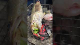 GRILL FISH  GRILL A WHOLE FISH ON A CHARCOAL GRILL  10 MINS RECIPE [upl. by Aisiat]