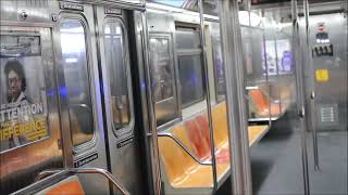 Empty South Ferry Bound R62A 1 Train Ride 86th Street To 72nd Street [upl. by Annaer535]