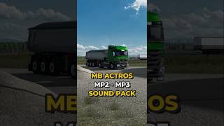 ETS2 151 MB Actros MP2MP3 Sound Pack ets2 shorts ets2mods viralvideo [upl. by Elmina32]