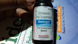 Defcort Oral Suspension  Use  Dosage  Compostion  Side Effect  Price  Full Hindi Review [upl. by Einafats499]