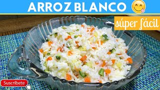 Arroz blanco receta básica  Cocina de Addy [upl. by Arihday578]