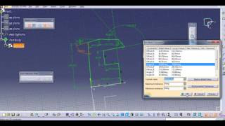 SKETCH ANALYSIS SKETCH SOLVING STATUS OUTPUT FEATURE CONSTRAINT SNAP TO POINT GRID CATIA V5 [upl. by Norret]