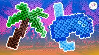 Summer Perler Beads  Free Summer Perler Bead Patterns [upl. by Lleneg]