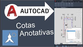 dimensiones  cotas anotativas en milímetros y metros de AutoCAD [upl. by Ahsilam]