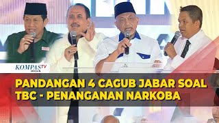 Cagub Jawa Barat soal Penanganan TBC Narkoba hingga Talenta Digital [upl. by Beera]