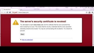 The servers security certificate is revoked how to solve it [upl. by Akin777]