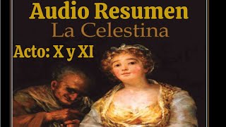 Audio Resumen LA CELSTINA  Acto 10 y 11 Reencuentro de Calisto y Melibea  El buen Lector [upl. by Aehr]