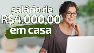 5 PROFISSÕES para TRABALHAR em HOME OFFICE  Como trabalhar em casa começando do zero e ganhando bem [upl. by Marge]