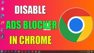 How to Disable ad blocker in Chrome  Disable ad blocker in Google Chrome on Laptop  Hindi [upl. by Tenrag]