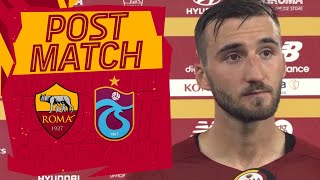 BRYAN CRISTANTE  INTERVISTA POST ROMATRABZONSPOR [upl. by Herbie]