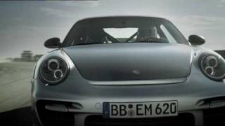 The new 911 GT2 RS Motorshow Trailer [upl. by Aicilaanna]