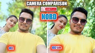 Camera Comparison  OnePlus Nord CE2 Vs CE2 Lite  64MP vs 64MP Selfie Night Mode Video Test [upl. by Synned743]