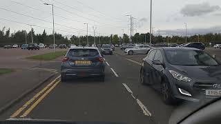 Falkirk Stadium Car Park Falkirk District Scotland UK [upl. by Donoho]