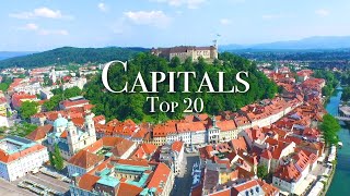 Top 20 Capital Cities To Visit In Europe [upl. by Dj749]