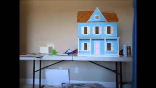 Building a Real Good Toys Vermont Farmhouse Dollhouse Timelapse [upl. by Chew710]