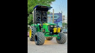 Sundown Audio India  Loudest Tractor Audio Setup in India NSv4 18s and SFB amps 11000 W RMS [upl. by Nirre]