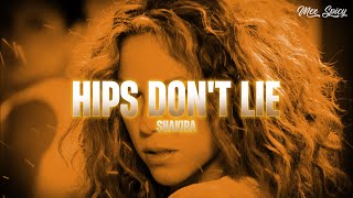 Shakira  Hips Dont Lie Lyrics ft Wyclef Jean [upl. by Alyks]