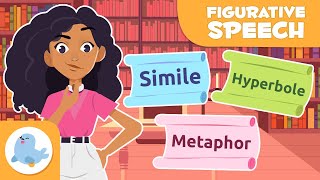 FIGURATIVE SPEECH for KIDS 🧾 Similes Metaphors and Hyperboles ✏️ Literature for Kids ✍️ Episode 1 [upl. by Hurst]