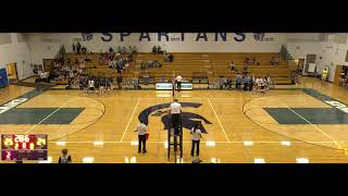 McFarland High School vs Baraboo High School Womens Varsity Volleyball [upl. by Akibma]