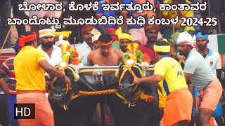 Bolara  Kolake Irvathur  Kanthavara Bandottu Kudhi Kambala Moodbidri 202425 [upl. by Yelkao559]