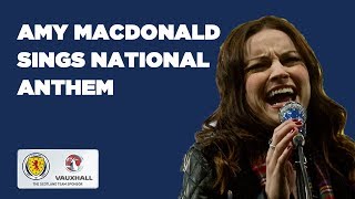 Amy MacDonald  The Scottish National Anthem [upl. by Anwahsar]