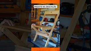 Cadeira dobrável woodchair pallet woodworking dicas wood marcenaria ferramentas tools [upl. by Balmuth]