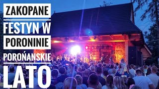 Zakopane vlog festyn w Poroninie Porońańskie Lato [upl. by Hsirrap463]