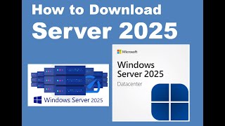 How to download Microsoft Windows Server 2025  Server  ISO File [upl. by Naimad]