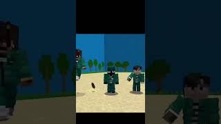 Squid game in Minecraft minecraft gaming ytshorts shorts [upl. by Atirahc318]