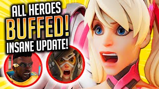 ALL HEROES BUFFED  INSANE Overwatch PATCH Creator Experimental Patch [upl. by Loggins333]