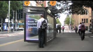 JCDecaux Australia Infinity Mirror Innovate Sydney Morning Herald [upl. by Cony]