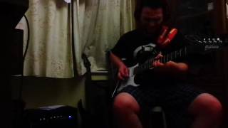 Ibanez GRG 140 guitar test Bandej [upl. by Aneetsirhc]